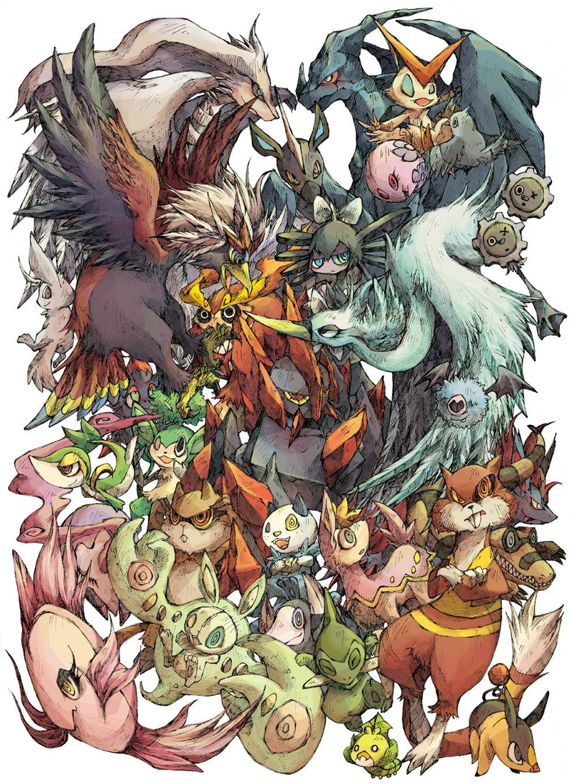 Illustration for article titled Pokémon, Looking All Evil